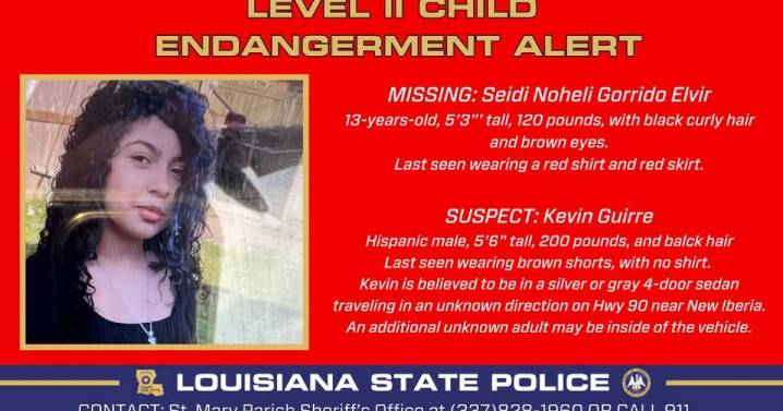 Help needed in locating St. Mary Parish juvenile