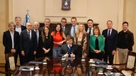 Milei presentó oficialmente a su nuevo Gabinete con una foto grupal en Casa Rosada