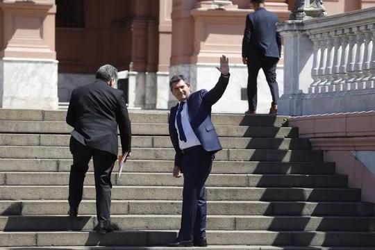 Santilli recibió a Orrego: “El mejor aliado creo que puede tener el Presidente son los gobernadores”