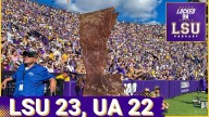 LSU Survives! Tigers Escape Arkansas 23-22 Behind Van Buren’s FIRST Start!