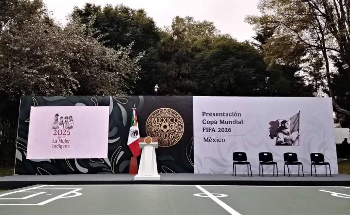 Sheinbaum alista presentación de la FIFA 2026 en Los Pinos