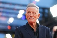 Bruce Springsteen performs at New York Public Library gala