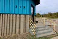 Berrien County Bar Association presents check to Present Pillars