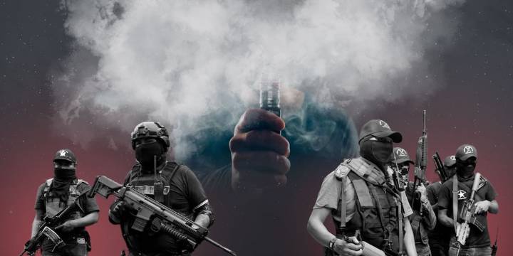 Identifican 7 cárteles que controlan la venta de vapeadores y cigarros ilegales en México