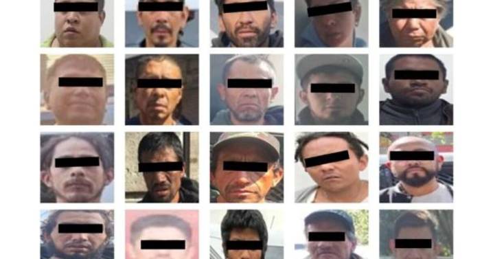 Despliegue de la SSC en Cuauhtémoc concluye con 58 detenidos y más de mil dosis aseguradas