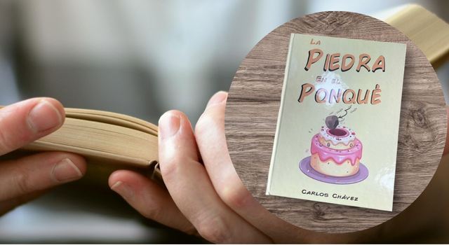 Carlos Chávez presentó su primer libro ‘Una piedra en el ponqué’, en el centro comercial Portal de la 80