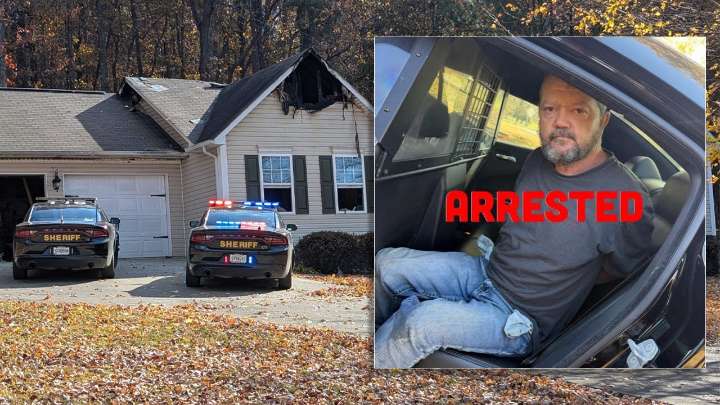 Gordon County fugitive arrested in fire that nearly killed two