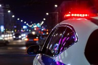 Burglars in hard hats flee in luxury cars after back