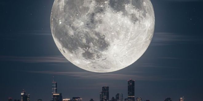 Superluna Fría de diciembre