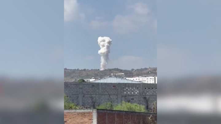 Explosión en Morelia Hoy; Así Fue el Momento en que Estalla Polvorín