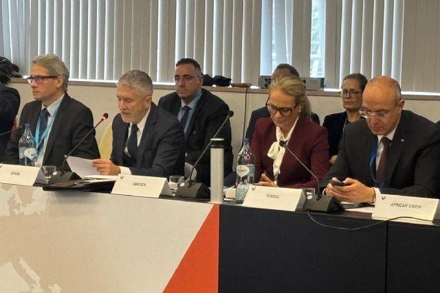 Grande-Marlaska: "Solo con diálogo político, cooperación y respeto a los derechos fundamentales construiremos un Mediterráneo más seguro y unido"