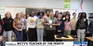 Caitlin Donalson of Washington Middle School named WCTV and Addition Financial ‘Teacher of the Month’