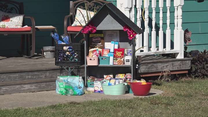 Beauxart Gardens mother creates porchside pantry to support struggling families