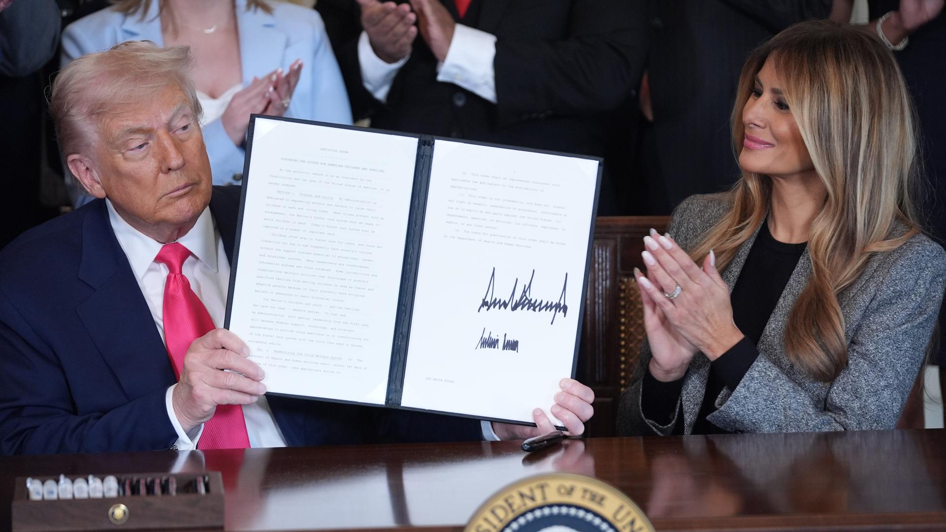 Melania Trump launches 'Fostering the Future' effort to boost education and careers for foster youth