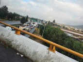 Bloqueo de transportistas desquicia la México