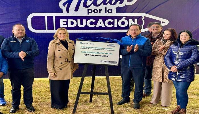 Inauguran comedor escolar en CBT Huixquilucan