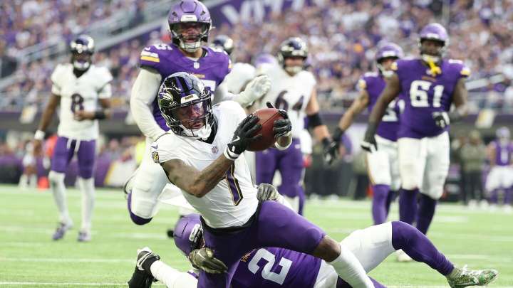 Rashod Bateman has a sprained ankle, Marlon Humphrey could have finger surgery