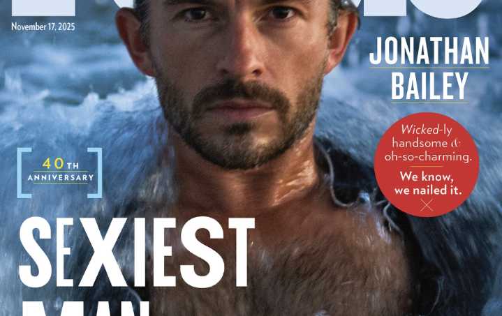 Jonathan Bailey is People’s first openly gay ‘Sexiest Man Alive’