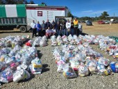 Garzas entregan víveres a comunidades afectadas por lluvias