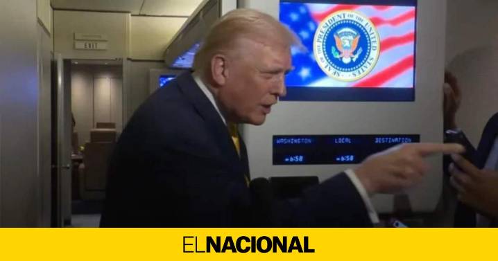 "Silencio, cerdita": Trump pierde los papeles con una periodista que le pregunta sobre Epstein