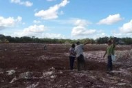 “Vemos las maquinarias devastando los montes”: Sitio arqueológico de Tzemé en Kinchil está en riesgo por la ampliación de una granja de Crío