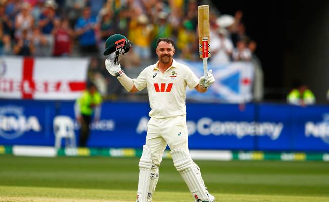 Travis Head''s century leads Australia to an 8