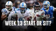 NFL Fantasy Football Week 13 2025 Start ‘Em Sit ‘Em: Running Back