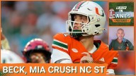 CANES POSTCAST: Miami HURRICANES MAKE STATEMENT, Dominate All Phases in 41