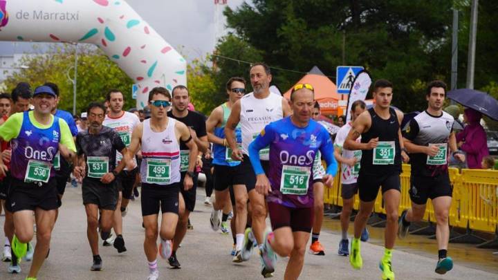 La Cursa del Siurell reunió a más de 480 corredores bajo la lluvia