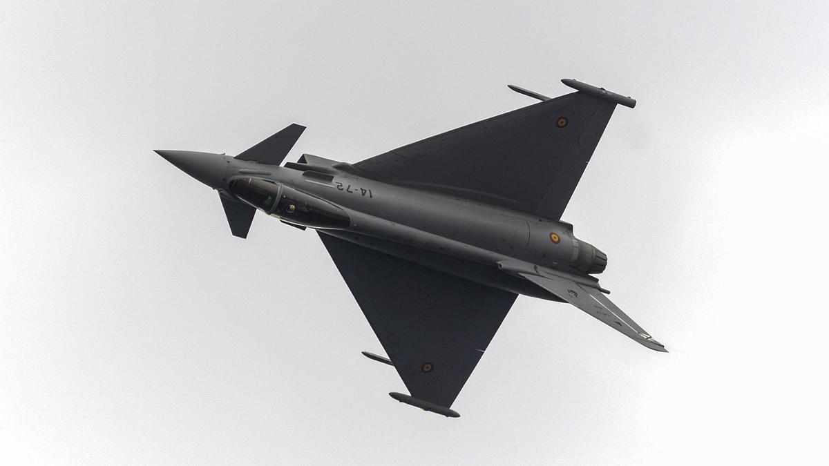 Activados dos cazas españoles ante la posible entrada de drones rusos en territorio polaco