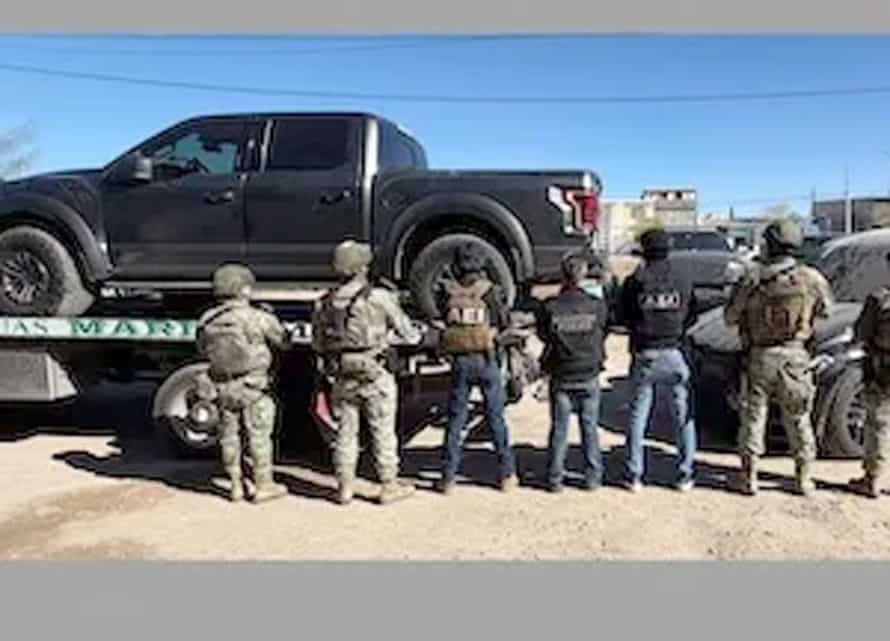 Recuperan dos vehículos robados en EU