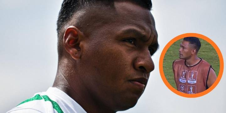Fuerte cruce entre Alfredo Morelos y Teófilo Gutiérrez, en el empate entre Nacional y Junior