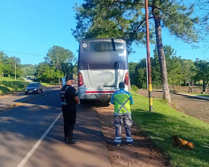 San Martín: detectaron a conductor de ómnibus con más de 20 pasajeros manejando bajo los efectos de alcohol