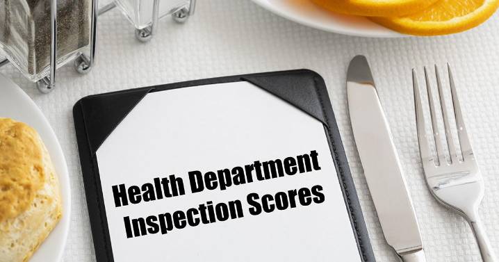 Health Department inspection scores