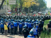 Marcha de la Generación Z no cumple su cometido de llegar al Zócalo