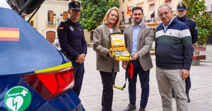 La Policía Local de Motril incorpora a su equipamiento desfibriladores semiautomáticos DESA