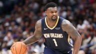 Zion Williamson out at least 1 week with a strained left hamstring