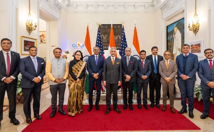 EAM Jaishankar meets Indian envoys in New York to review India