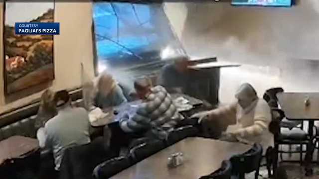 Des Moines man charged after crashing truck into Pagliai’s Pizza