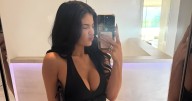 Kylie Jenner Strikes a Pose in Lingerie for Kylie Cosmetics