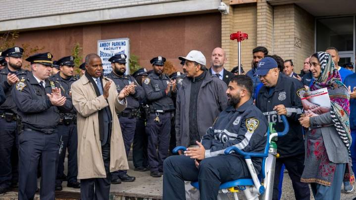 NYPD officer shot in Brooklyn released from hospital, officials say