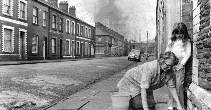 These pictures of Cardiff are only from 50 years ago but it feels like another world