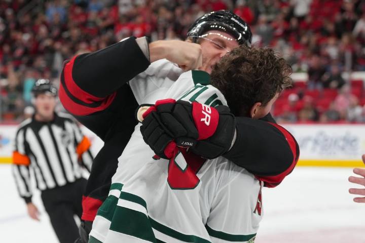 Deadspin | After early goal explosion, Hurricanes hold off Wild