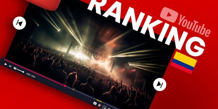 Ranking de YouTube en Colombia: la lista de los 10 videos musicales más reproducidos hoy