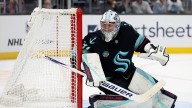 Grubauer stars in relief as Seattle Kraken beat Sharks 4