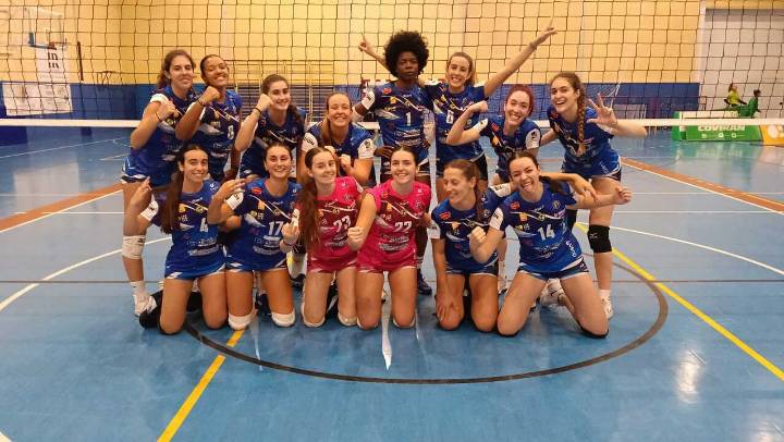 Mairena Vóley firma su primera victoria fuera de casa tras un 0