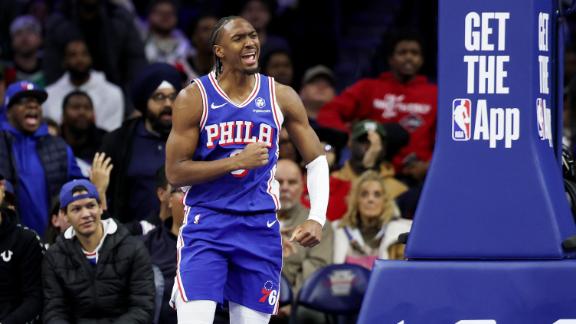 Maxey, Oubre lead 76ers to 102-100 win over Celtics