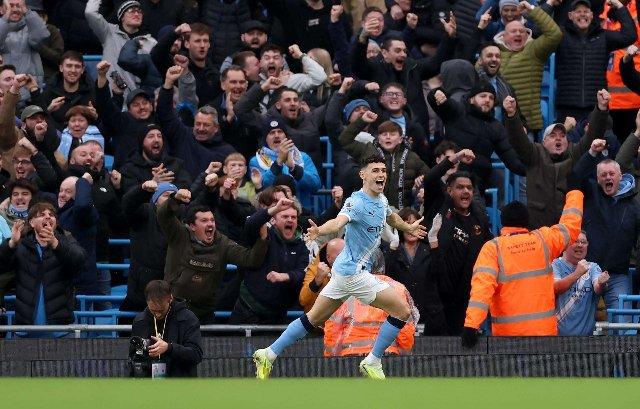 Foden rescata al ManCity con gol de último minuto ante Leeds