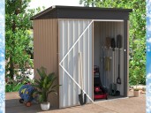 Cheap outdoor storage-shed deal has homeowners rushing to Walmart during this snowy week