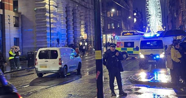 Major emergency response on city centre street and trams halted after incident